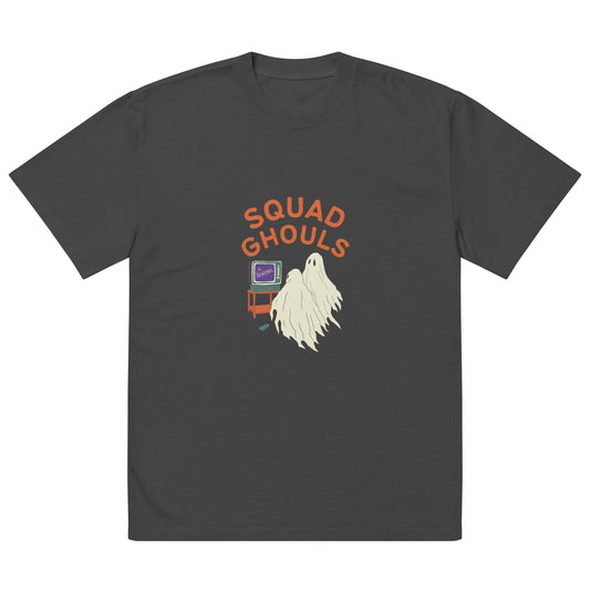 Squad Ghouls Oversized faded t-shirt