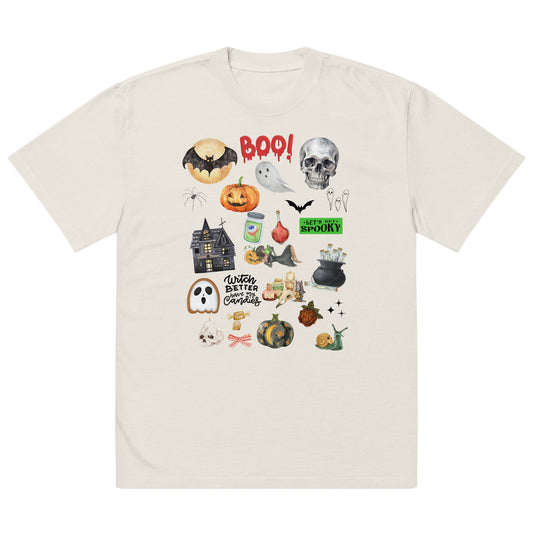 Boo Oversized faded t-shirt